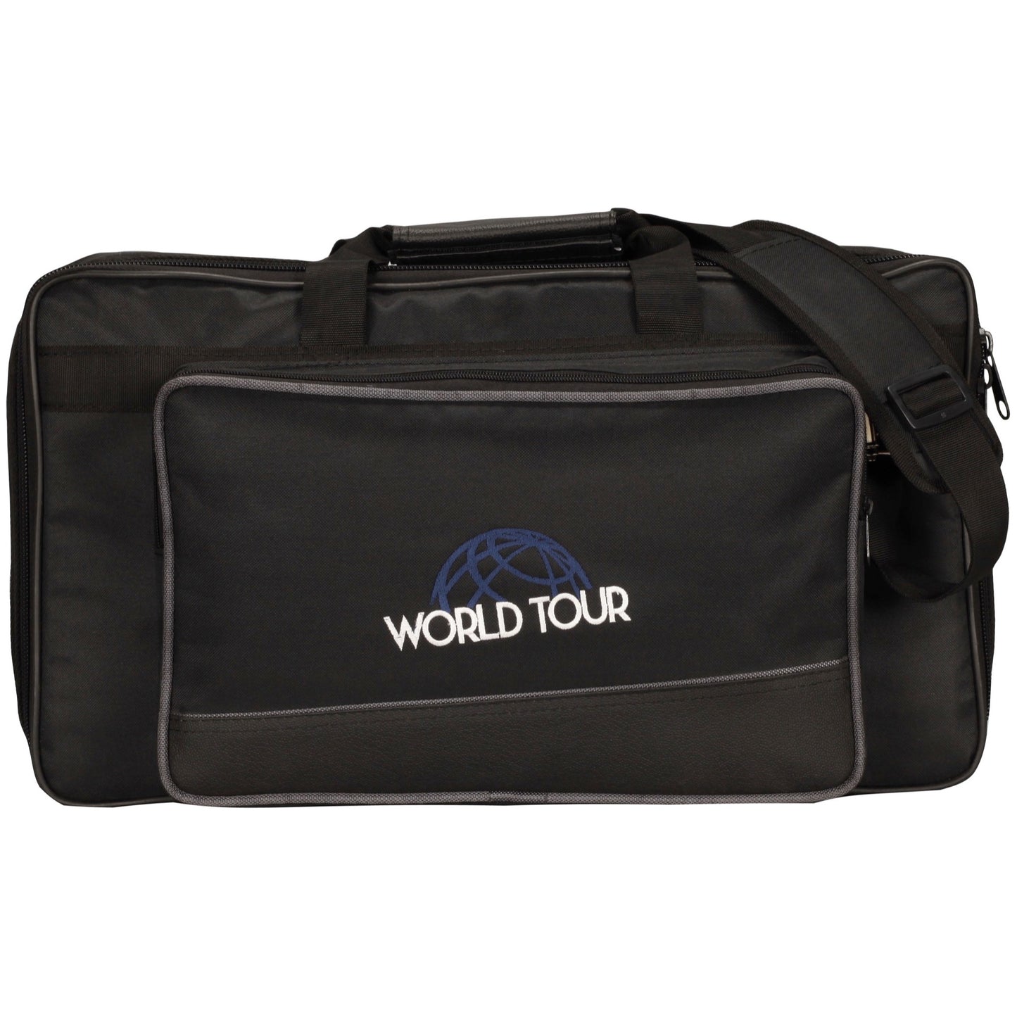 Estuche de transporte para mezclador de impacto lateral, efectos y accesorios de la serie Deluxe, 20,75 x 11,5 pulgadas