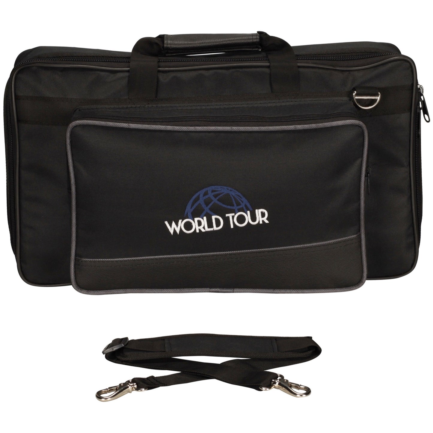 Estuche de transporte para mezclador de impacto lateral, efectos y accesorios de la serie Deluxe, 20,75 x 11,5 pulgadas