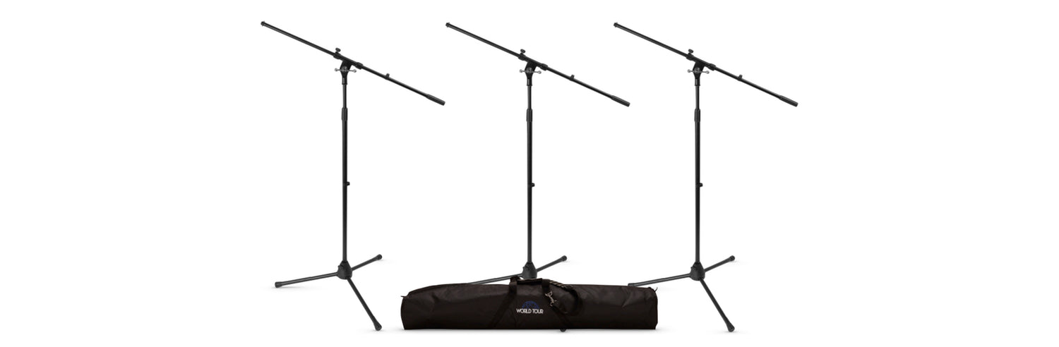 Microphone Stands and Bags by World Tour