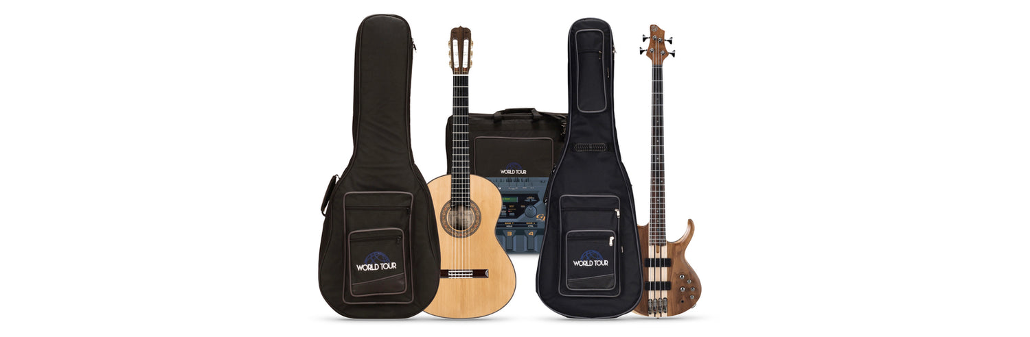 Electric, Acoustic and Bass Guitar Gig Bags