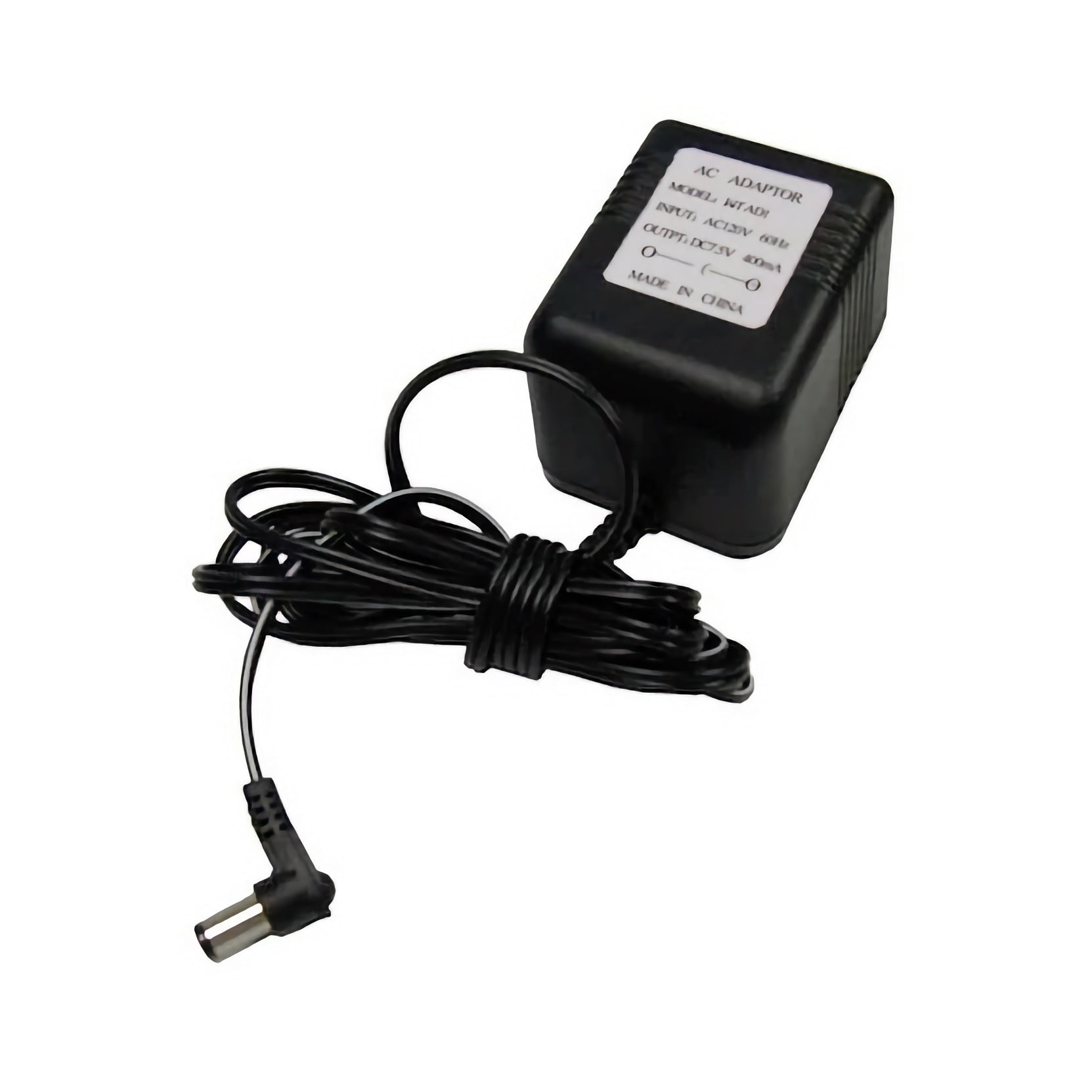 7.5 Volt Keyboard Power Supply, Model AD-1, for Casio Keyboards