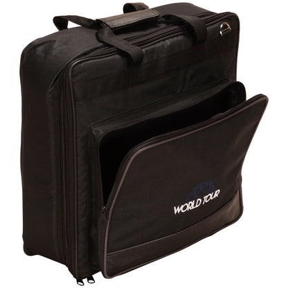 Estuche de transporte para mezclador de impacto lateral, efectos y accesorios de la serie Deluxe, 18 x 17 pulgadas