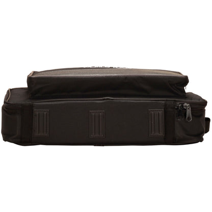 Estuche de transporte para mezclador de impacto lateral, efectos y accesorios de la serie Deluxe, 19,25 x 9,25 pulgadas