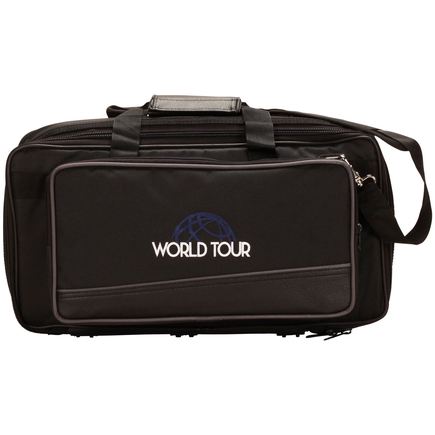 Estuche de transporte para mezclador de impacto lateral, efectos y accesorios de la serie Deluxe, 19,25 x 9,25 pulgadas