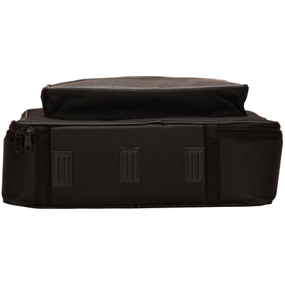 Estuche de transporte para mezclador de impacto lateral, efectos y accesorios de la serie Deluxe, de 20 x 19 pulgadas