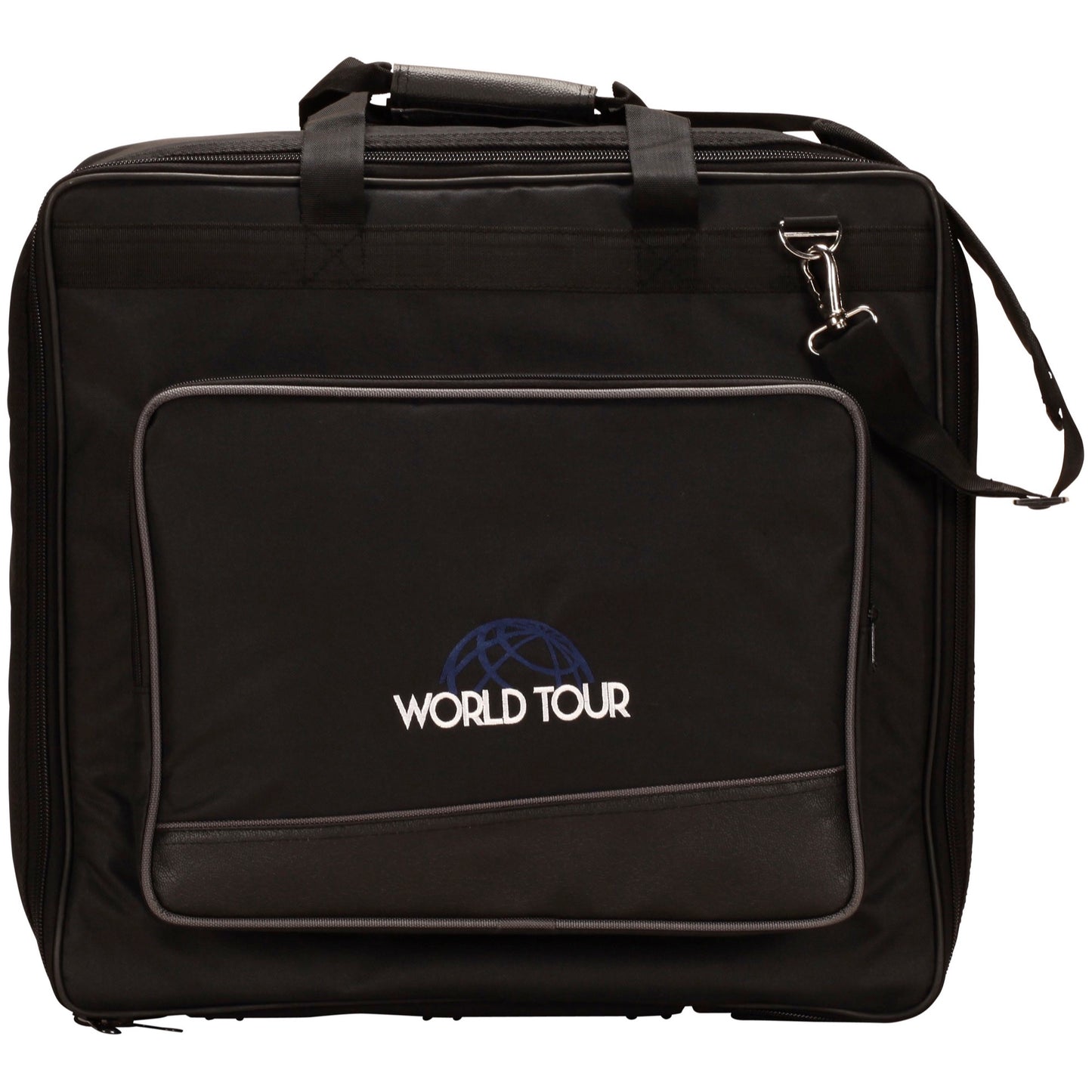Estuche de transporte para mezclador de impacto lateral, efectos y accesorios de la serie Deluxe, de 20 x 19 pulgadas
