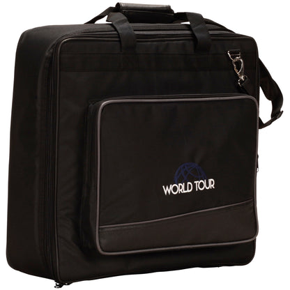 Estuche de transporte para mezclador de impacto lateral, efectos y accesorios de la serie Deluxe, de 20 x 19 pulgadas