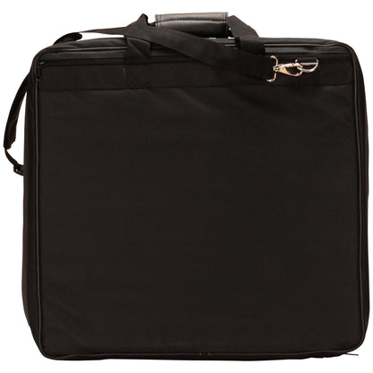Estuche de transporte para mezclador de impacto lateral, efectos y accesorios de la serie Deluxe, de 20 x 19 pulgadas