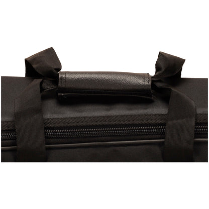 Estuche de transporte para mezclador de impacto lateral, efectos y accesorios de la serie Deluxe, de 20 x 19 pulgadas